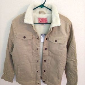 New, Brooklyn Cloth men's Sharpa-lined Corduroy